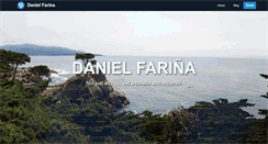 Desktop Screenshot of danielfarina.com